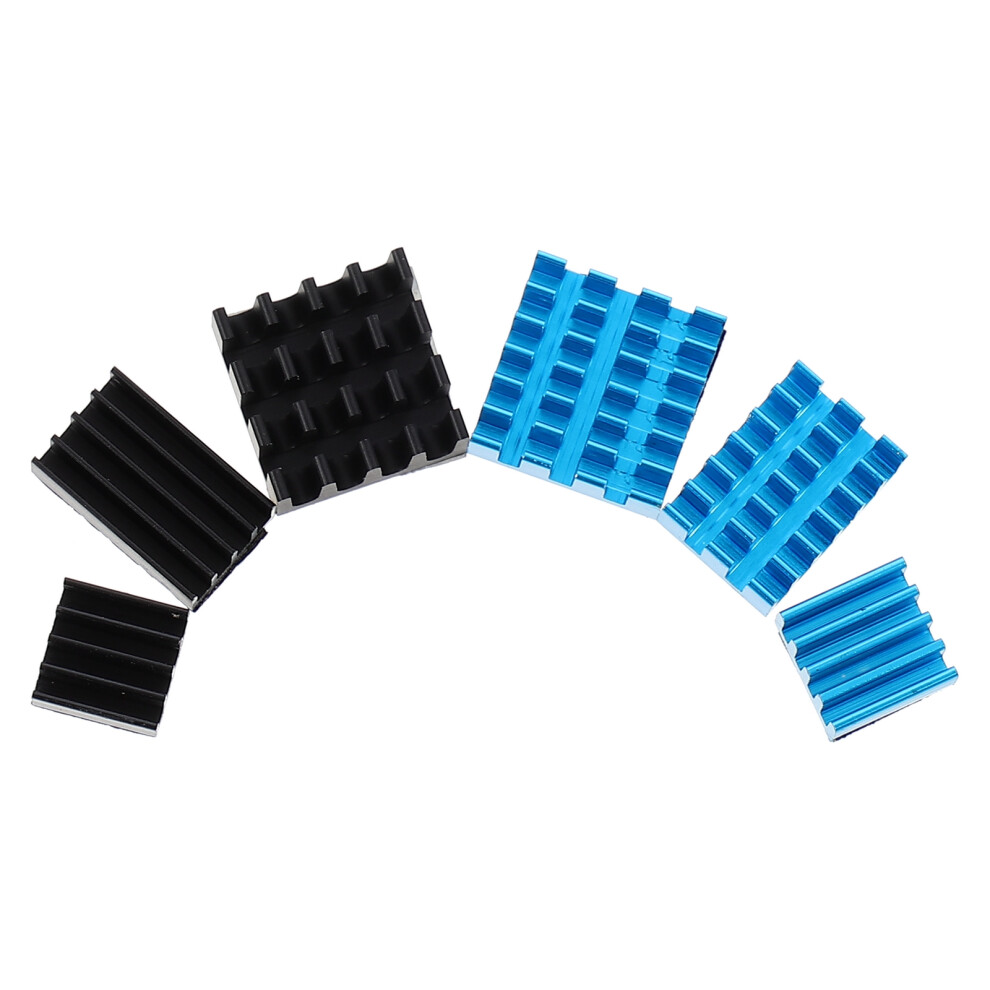 12 Pcs Anodizing Heat Sinks Ic Electronic Cooler For 4B 032541567643
