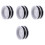 8Rolls Black Lightweight Iron Wire for DIY Jewelry Making and Beading 3