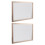 6 Pcs Handmade Wooden Paper Making Screen Double Layer Diy Frame 3