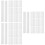 300Pièces Recharges Stylo Blanches Accessoires DIY 9