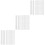 300Pièces Recharges Stylo Blanches Accessoires DIY 7