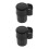 2Stk Tenor Saxophon Kunststoff Endkappe Schutz Stopper Schwarz 6