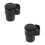 2Stk Tenor Saxophon Kunststoff Endkappe Schutz Stopper Schwarz 4