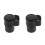 2Stk Tenor Saxophon Kunststoff Endkappe Schutz Stopper Schwarz 9