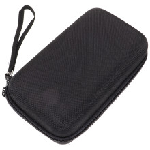 3Pcs Black Ear Thermometer Bag for Storage with Mesh Pocket Organizer