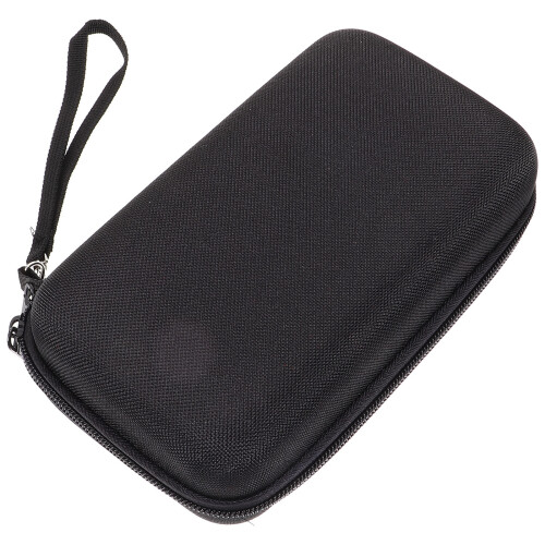 3Pcs Black Ear Thermometer Bag for Storage with Mesh Pocket Organizer