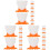 24 Pcs Cartoon Egg Cups For Stable Boiled Eggs At Breakfast 4