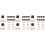 30 Sets Erhu Practice Bridge Mute Silent Instrument Damper 6