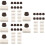30 Sets Erhu Practice Bridge Mute Silent Instrument Damper 9