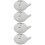 4 Pcs Portable Water Droppers Ceramic Containers For Calligraphy 5