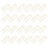 400 Pcs Stainless Steel U Fork Pins For Quilting Fabric Positioning 2