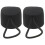 2Pcs Compact Black Plastic Replacement Handles for Rain Umbrellas 4