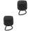2Pcs Compact Black Plastic Replacement Handles for Rain Umbrellas 5