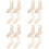 16 Pcs Weave Knitting Sock Tools Wood Sock Blockers Diy Models 7