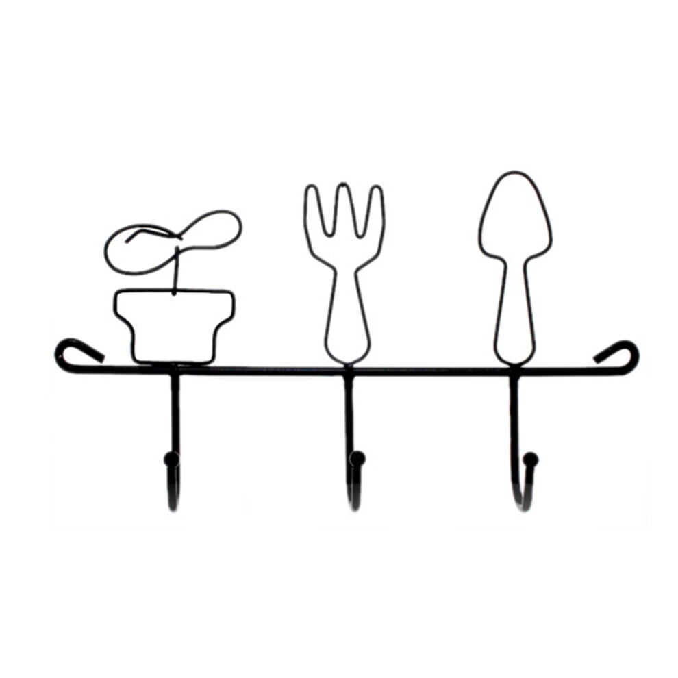 3Pcs Iron Hook Vintage Hat Hanger For Clothing Store Bathroom Kitchen-image-OPC-PKY88T7-NEW