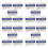 200 Pcs Tooth Color Contrast Shade Guide For 2