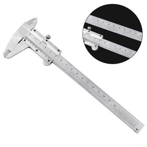 Vernier Caliper Carbon Steel Measuring Tool With Four Measurement Methods Inside Outside Depth Step 1