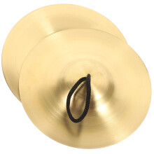 3 Pairs Of Professional Copper Finger Cymbals For Percussion And Dance