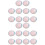 20 Pcs Diy Opal Kit Flat Bottom Patches Craft Stone Decoration 5