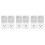 6 Pcs Electronic Voltage Protector For Washers, ACs, Freezers 8