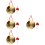 4Pcs Chinese Gong Hand Gong With Hammer 7