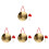 4Pcs Chinese Gong Hand Gong With Hammer 2