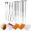2 Sets Diy Needle Felt Kit For Mini Decorations Starter Materials 11