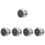 5 Pcs Universal Motorcycle Handlebar Mount Clock 4