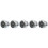 5 Pcs Universal Motorcycle Handlebar Mount Clock 3