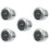 5 Pcs Universal Motorcycle Handlebar Mount Clock 2