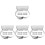 4Pcs 40L Wall Mounted Tank Holder Cylinder Bracket Accessory 11