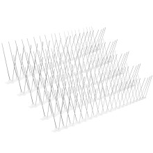 15 Pcs Stainless Steel Bird Spike Deterrent Strips For Outdoor Use