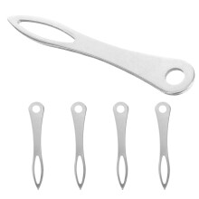15 Pcs Rubber Band Tied Tool Manganese Steel String Buckle Set For Bow