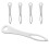 15Pièces Boucles En Manganèse Argent Pour Arc, Fixation Bandage 3