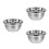 3Pcs Stainless Steel Vegetable Washing Basin Thickened Container 11