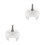 2 Sets Knitting Machine Adapter With Hex Steel Bit 7
