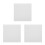 3Pcs Diy Ceramic Square Tiles For Painting Art Projects Blank Coasters 4