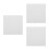 3Pcs Diy Ceramic Square Tiles For Painting Art Projects Blank Coasters 8