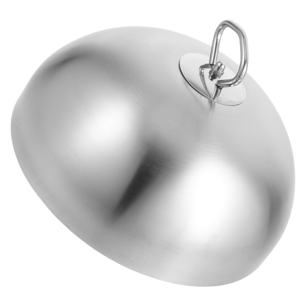 3Pcs Stainless Steel Teppanyaki Dome Lid For Oil Splashing 20Cm-image-OPC-PKY8C97-NEW