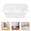 48 Pcs Plastic Weighing Boats For Lab Kitchen Lightweight Trays 11