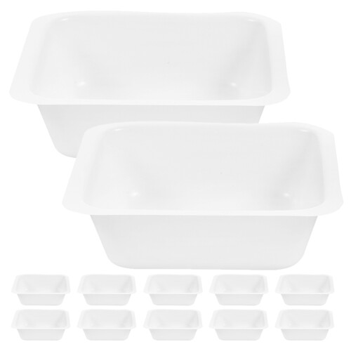 48 Pcs Plastic Weighing Boats For Lab Kitchen Lightweight Trays 2