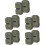 10 Pcs Disc Brake Pads Replacement For Motorcycle Rear Brakes 8