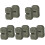 10 Pcs Disc Brake Pads Replacement For Motorcycle Rear Brakes 4