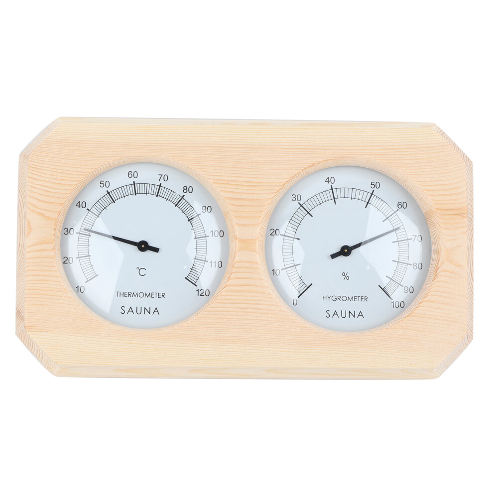 Thermohygrometer Pointer Dial Temp Humidity Detector Gym Sauna
