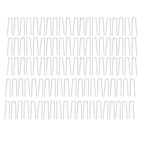 100PCS U-Type Turf Pins for Artificial Grass Landscape