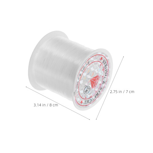 3Pcs Crystal String Beading Thread 0.45Mm Nylon For Jewelry Making 2