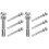 8 Pcs Spring Loaded Plunger Latches For Window Screen Pin Crib Bed 4