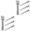 8 Pcs Spring Loaded Plunger Latches For Window Screen Pin Crib Bed 5