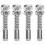 8 Pcs Spring Loaded Plunger Latches For Window Screen Pin Crib Bed 3