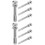 8 Pcs Spring Loaded Plunger Latches For Window Screen Pin Crib Bed 7
